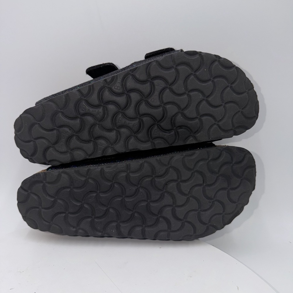 Birkenstock Arizona Sandals Womens Size 37 US 6 Black Metallic Iridescent - Picture 8 of 8